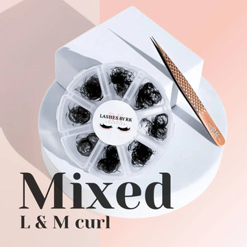 Mixed Tray of Pro-made L or M curl