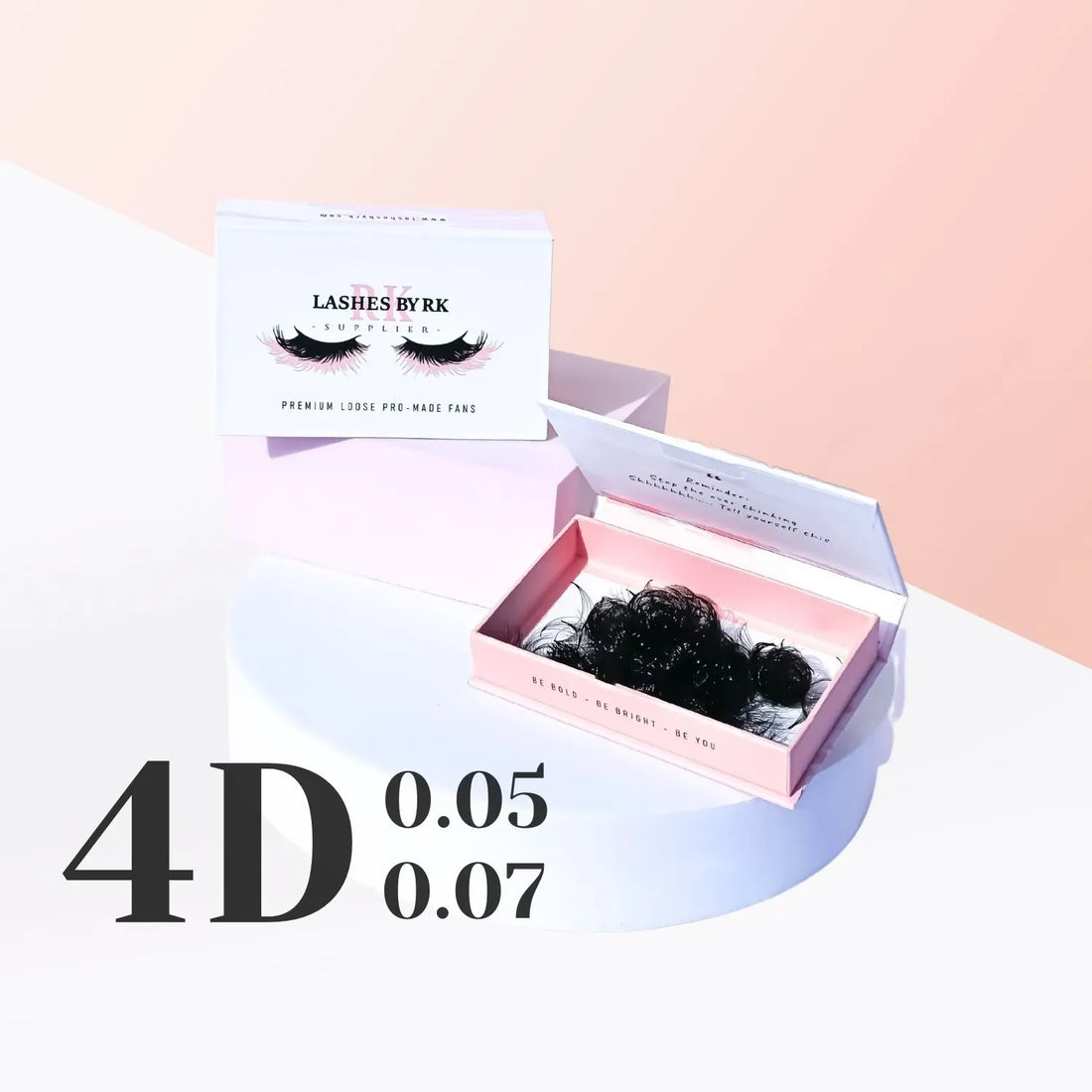 4D | Pro-Made Loose Fans 1000 Fans/Tray