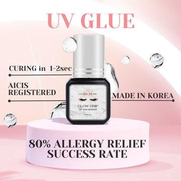 Glow Grip UV Lash Adhesive | Eyelash Extension Glue